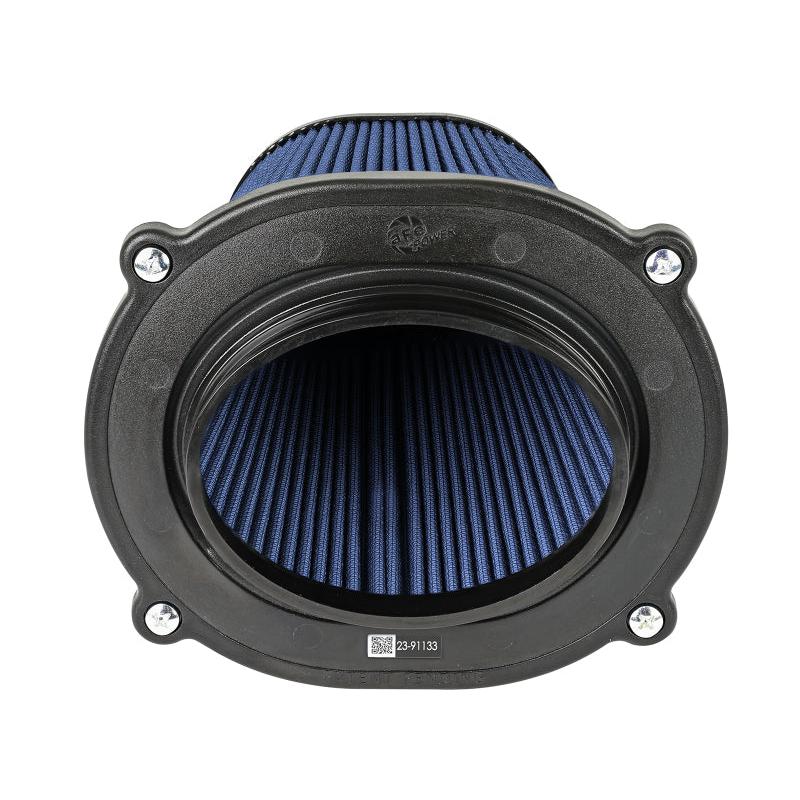 aFe Quantum Pro-5 R Air Filter Inverted Top - 5.5inx4.25in Flange x 9in Height - Oiled P5R-SR1 Performance