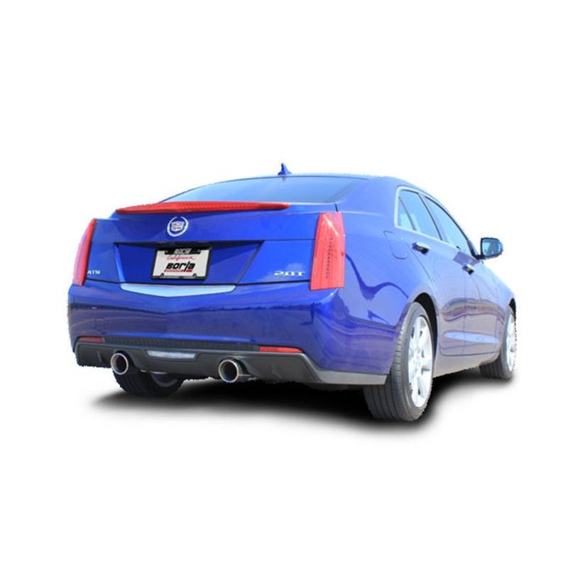 Borla 13-15 Cadillac ATS 2.0L AT RWD 4Dr Single Split Rear Exit Exhaust (Rear Section)