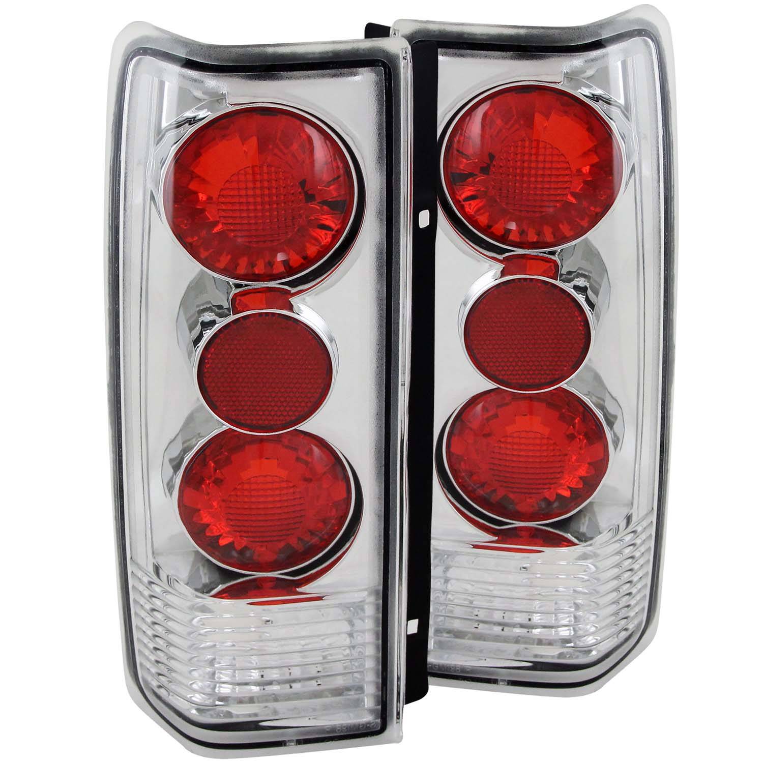 CHEVY ASTRO / GMC SAFARI VAN 85-05 TAIL LIGHTS CHROME G2