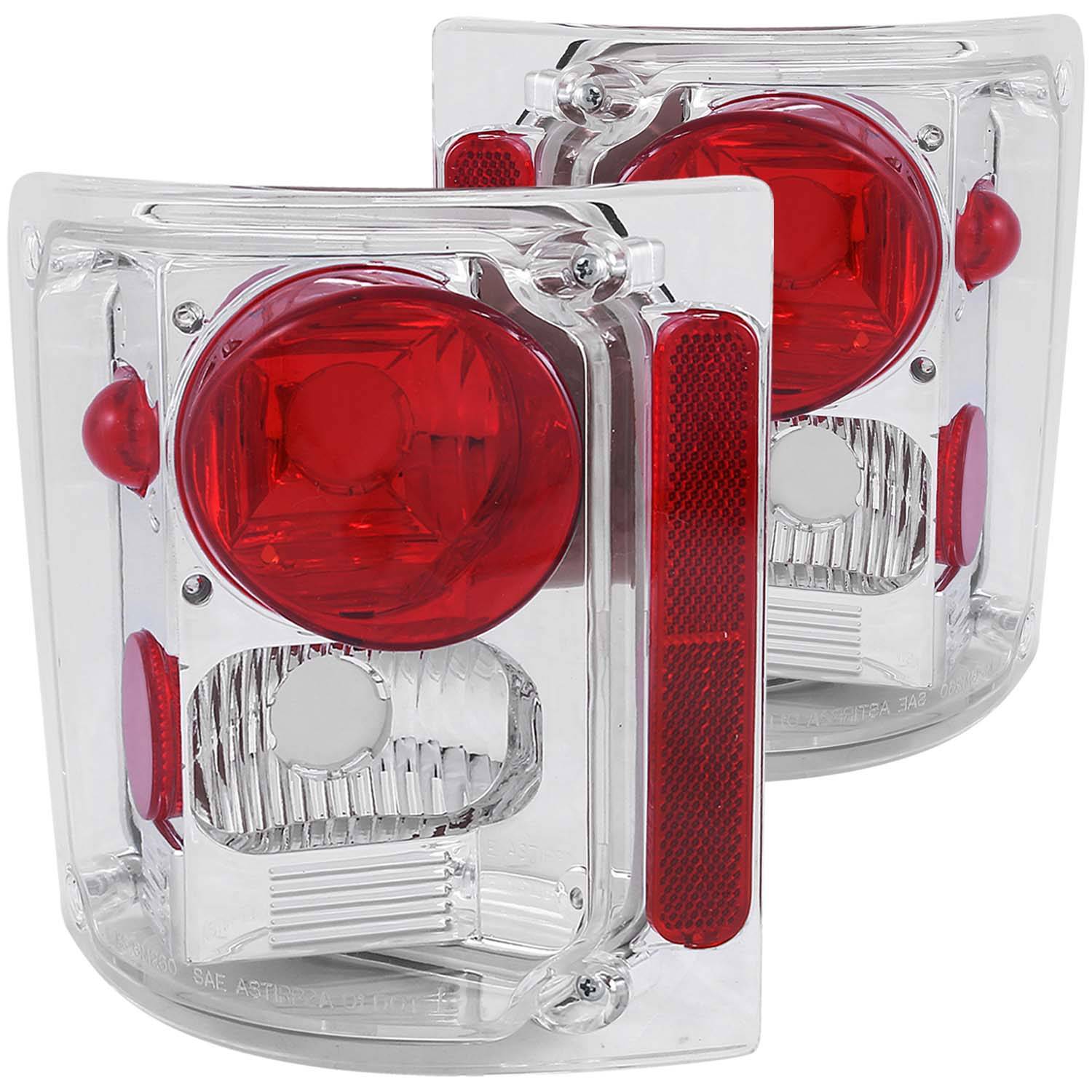 CHEVY/GMC C/K 10/15/20/30 PICKUP 73-87 / SUBURBAN/BLAZER/JIMMY 73-91 TAIL LIGHTS CHROME