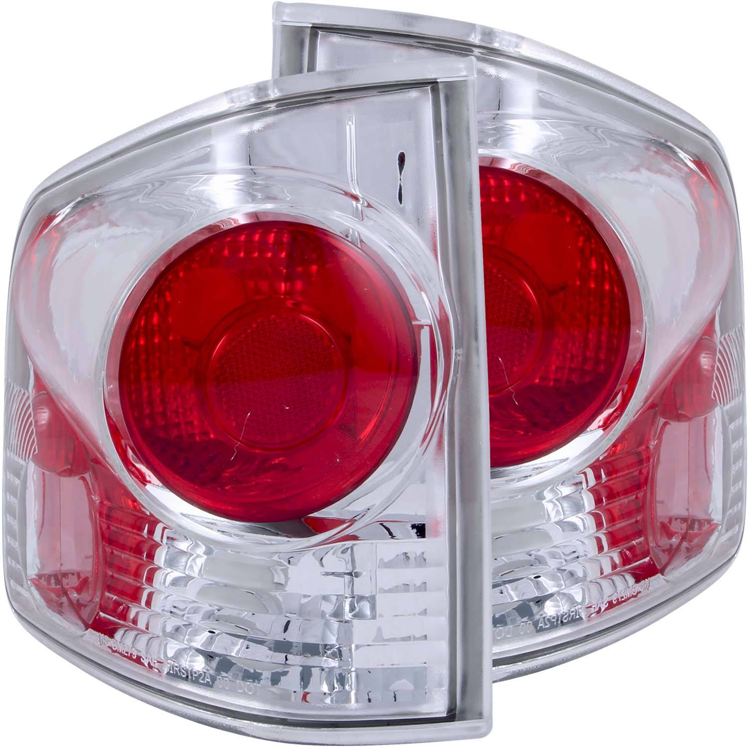 CHEVY S-10 / GMC SONOMA 94-04 TAIL LIGHTS 3D STYLE CHROME