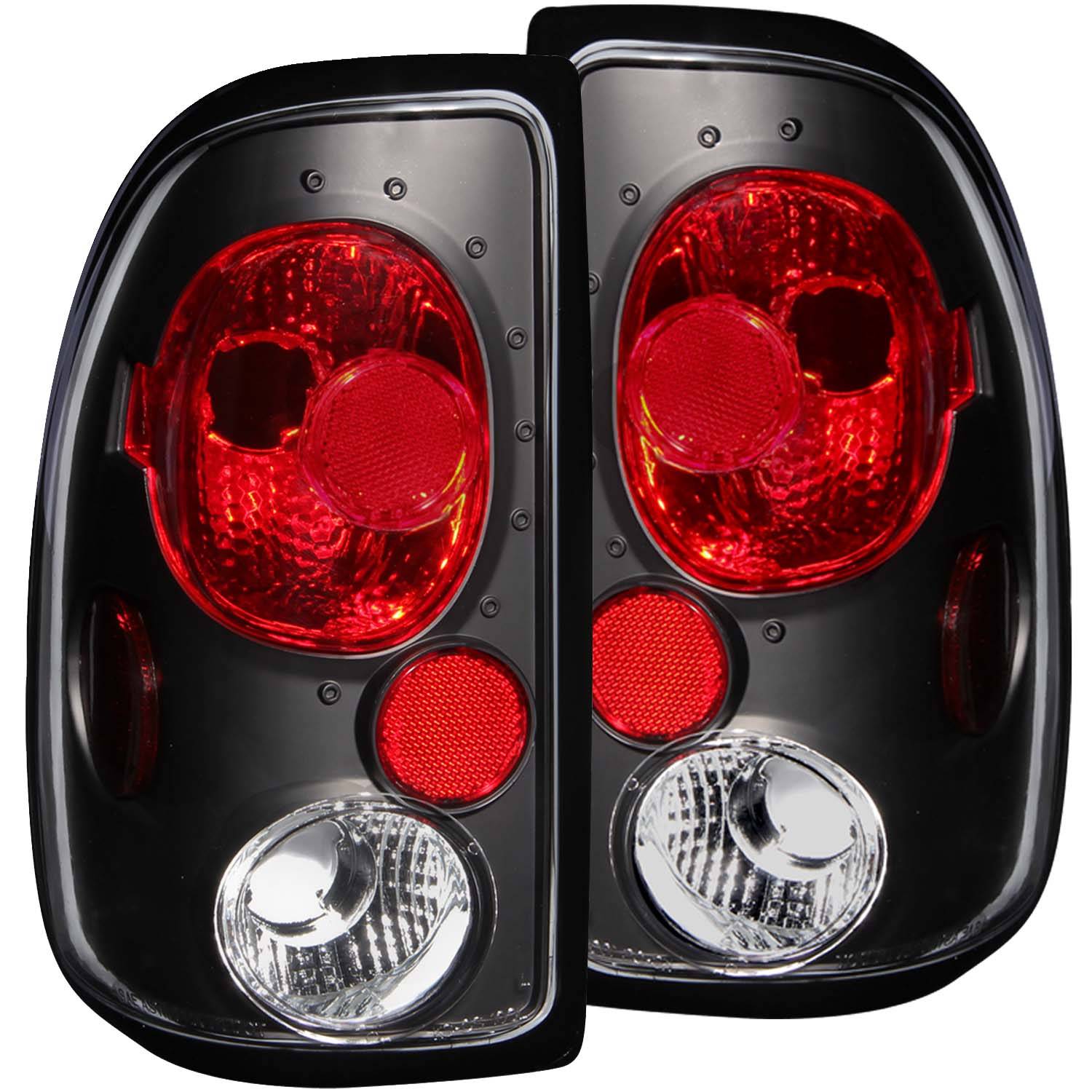 DODGE DAKOTA 97-04 TAIL LIGHTS BLACK