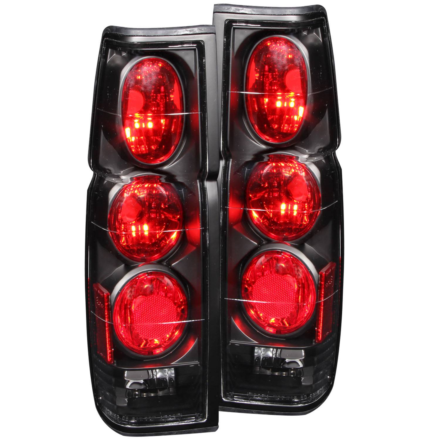 NISSAN HARDBODY 86-97 TAIL LIGHTS BLACK G2