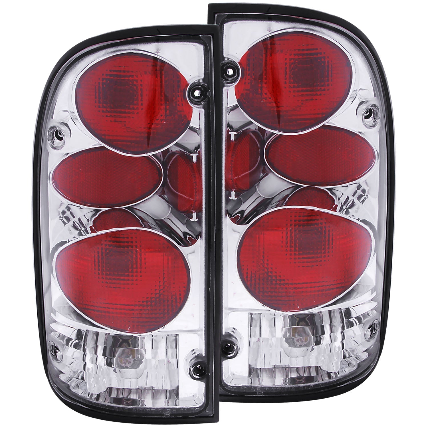 TOYOTA TACOMA 95-00 TAIL LIGHTS CHROME G2