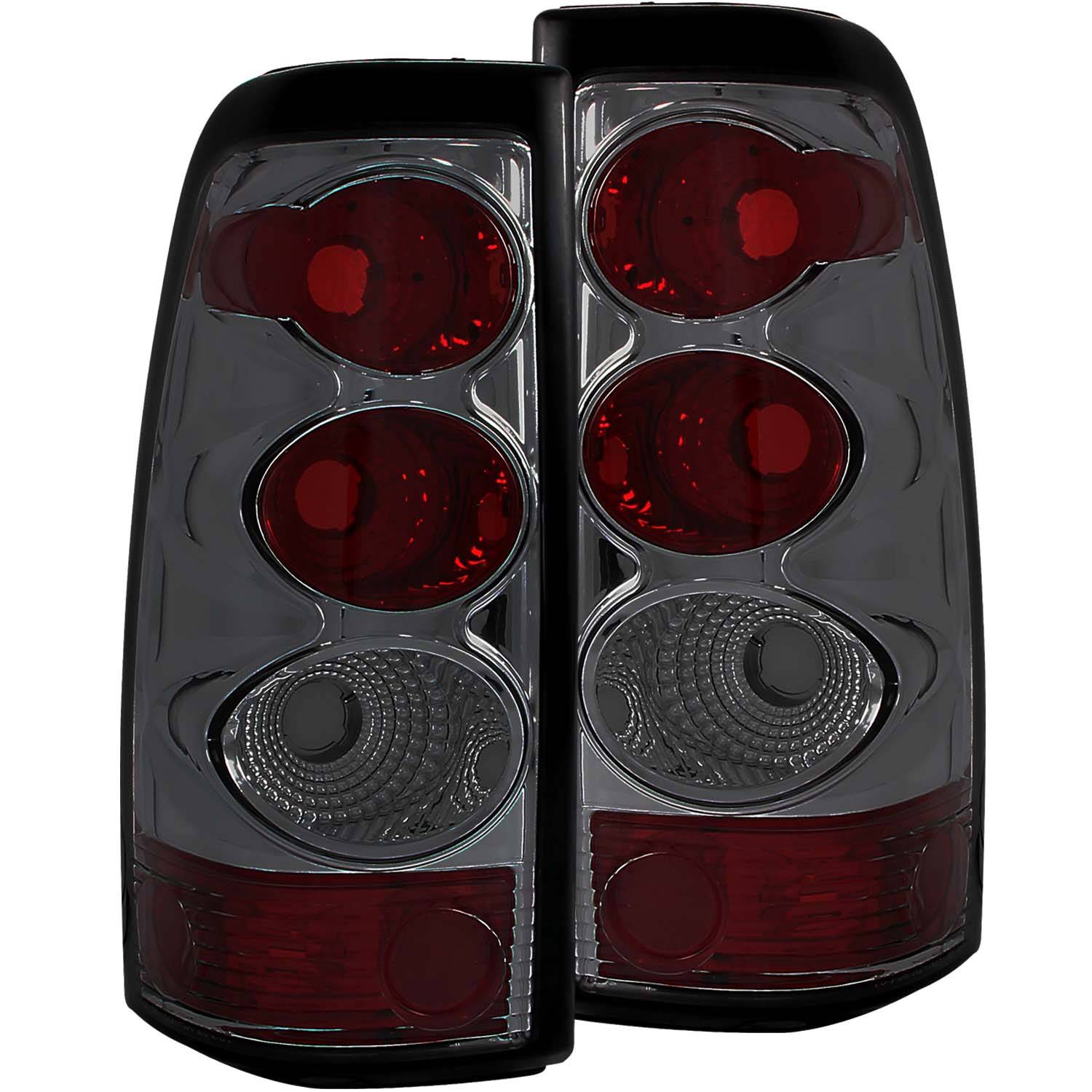 CHEVY SILVERADO 03-06 1500/2500/3500 / 07 CLASSIC TAIL LIGHTS SMOKE (SINGLE REAR WHEELS)