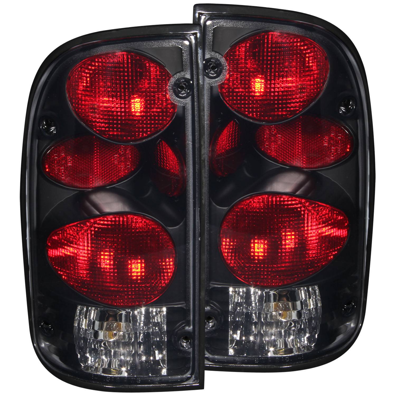 TOYOTA TACOMA 95-00 TAIL LIGHTS G2 DARK SMOKE