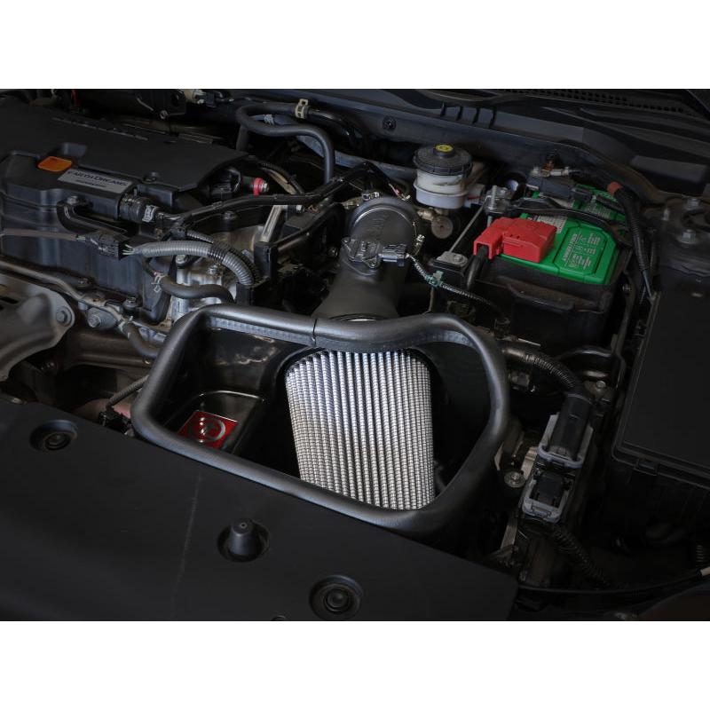 aFe Takeda Intakes Stage-2 CAIS w/ Pro Dry S Media 16-18 Honda Civic 2.0L (blk)-SR1 Performance