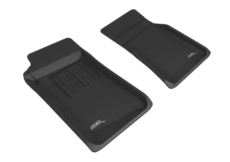 3D MAXpider 89-05 Mazda Miata Kagu Floormats - Black-SR1 Performance