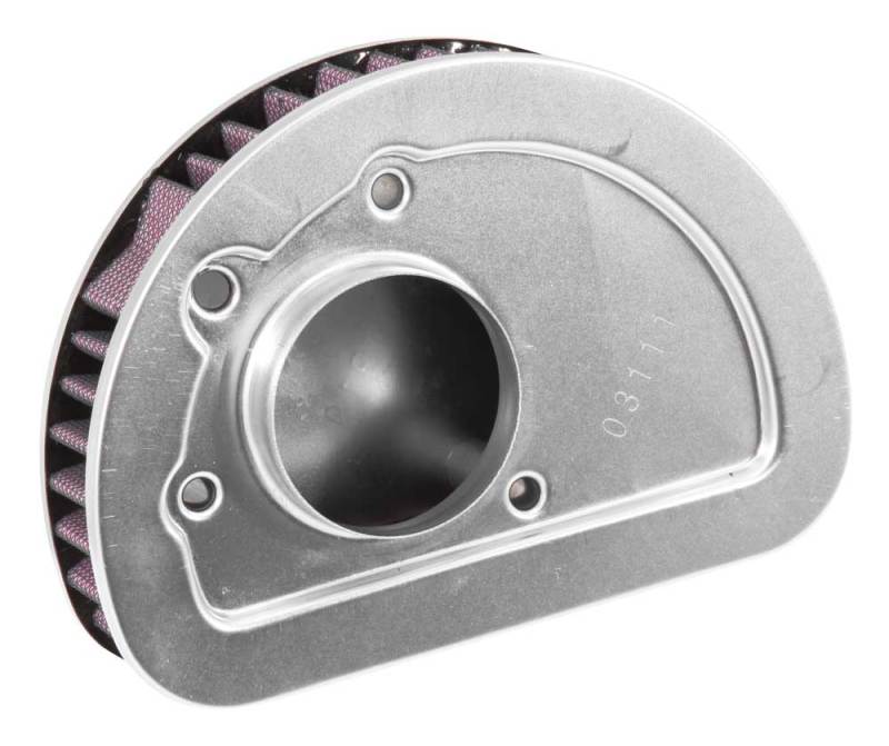 K&N Replacement Unique Air Filter 6.625in L x 4.75in W x 1.625in H with 1 Flange for Harley Davidson-SR1 Performance