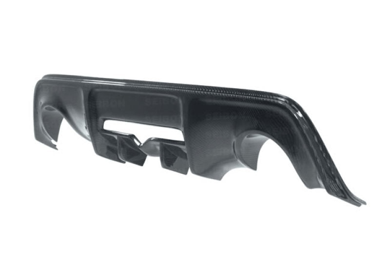 Seibon Carbon Fiber Rear Diffuser Cover for 2013-2020 Scion FRS and 2013-2017 Subaru BRZ