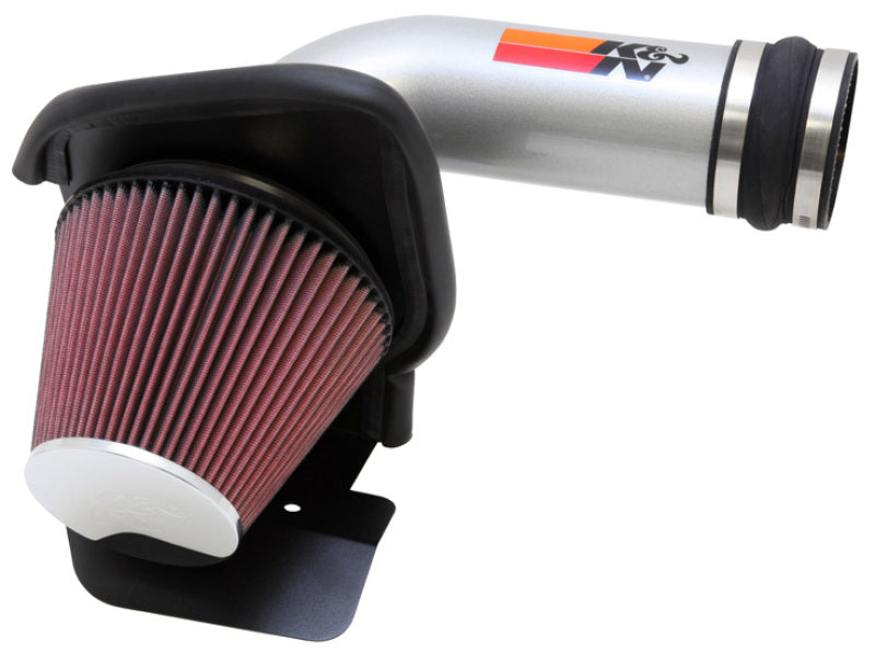 K&N 11 Ford Taurus SHO 3.5L V6 Silver Typhoon Cold Air Intake-SR1 Performance