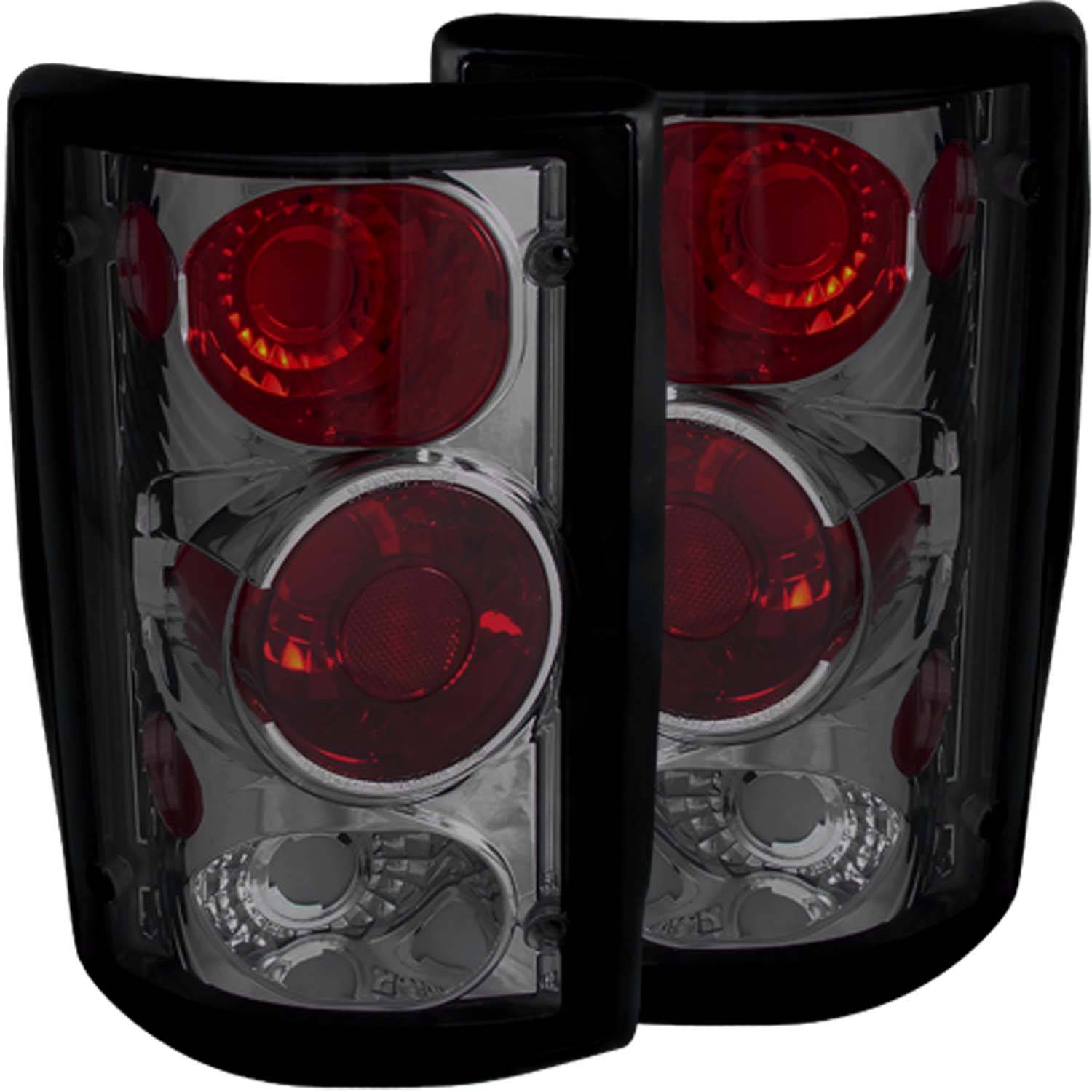 FORD EXCURSION 00-05/ ECONOLINE VAN E150/E250/E350 95-06 TAIL LIGHTS SMOKE