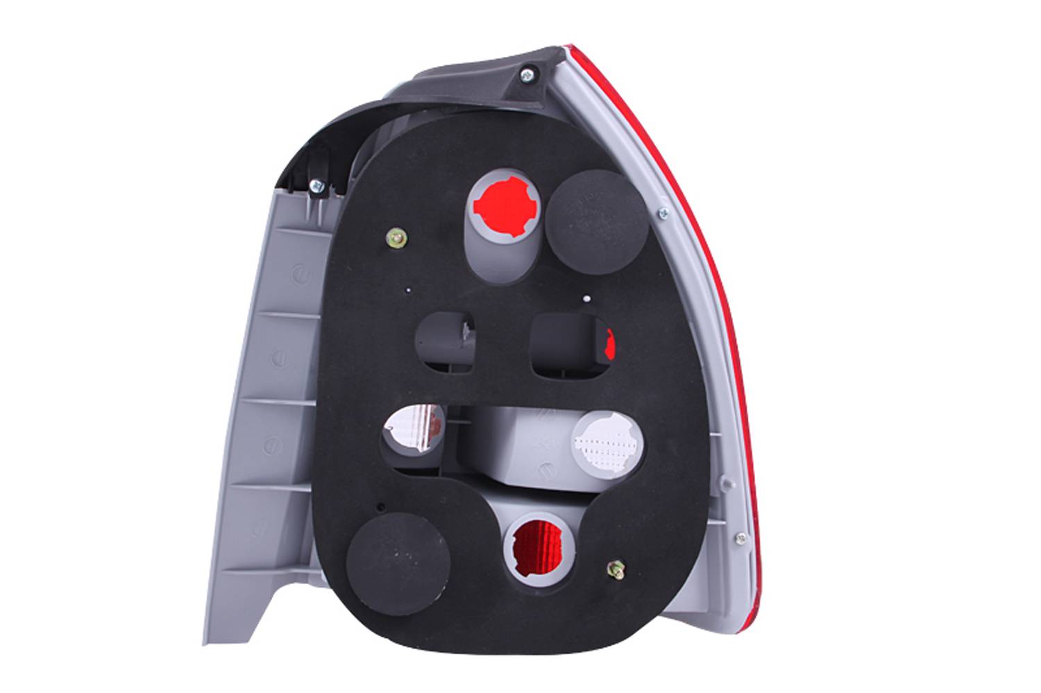 HONDA CIVIC 96-00 3DR TAIL LIGHTS CHROME RED/SMOKE