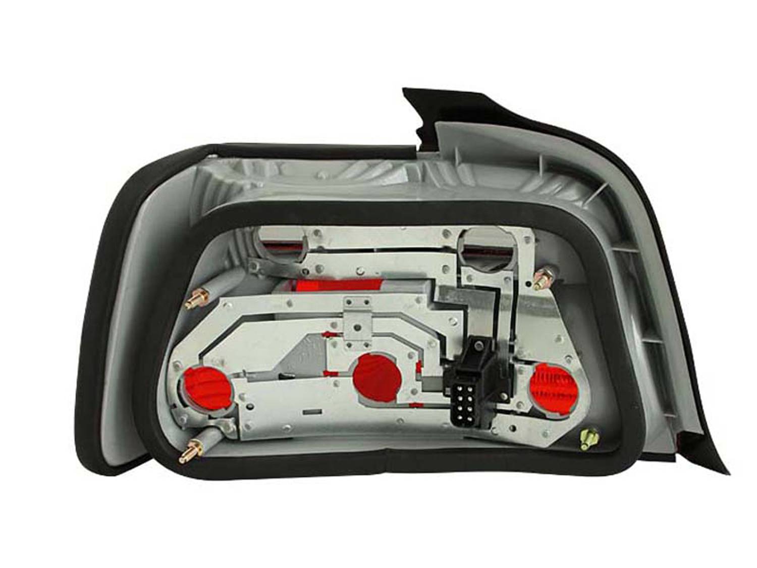 BMW 3 SERIES E36 92-98 4DR TAIL LIGHTS RED/SMOKE
