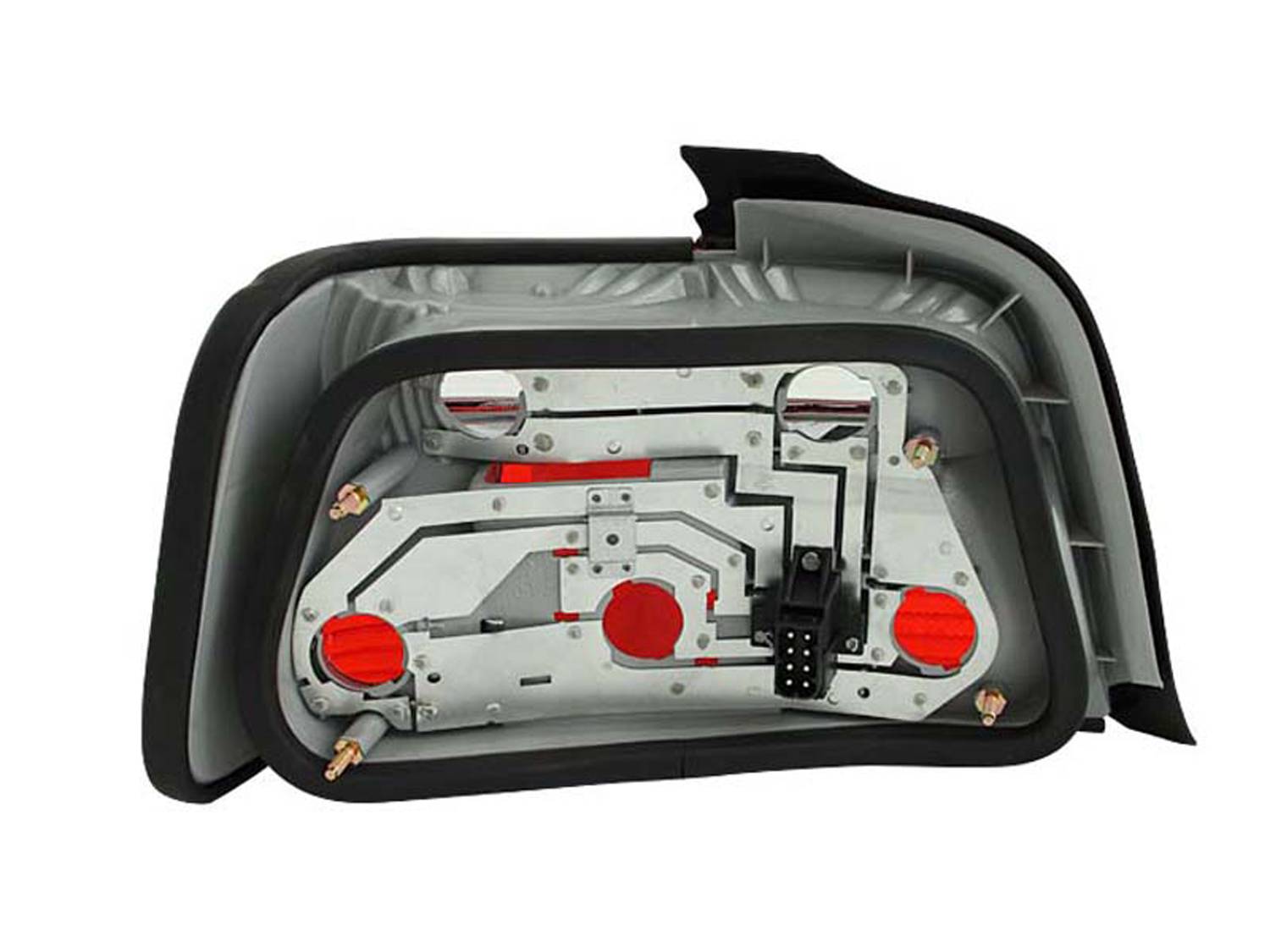 BMW 3 SERIES E36 92-98 4DR TAIL LIGHTS RED/CLEAR