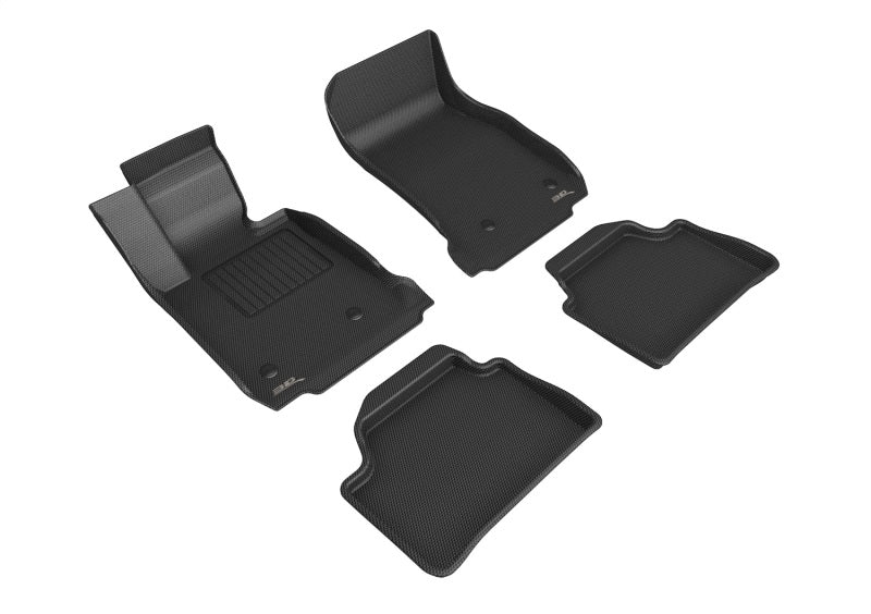 3D Maxpider 12-19 BMW 1 Series Kagu Floor Mat- Black R1 R2-SR1 Performance