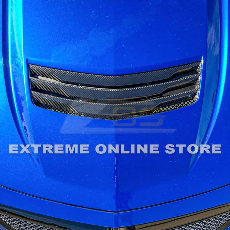 2016-Present Cadillac CTS-V Carbon Fiber Hood Vent - Extreme Online Store