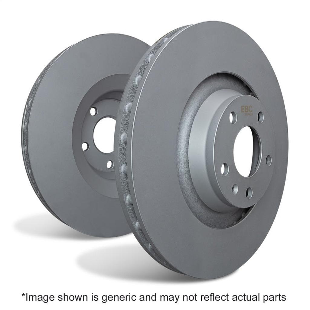 EBC Ultimax Slotted Front Brake Rotors for Toyota RAV4 & Camry - Part No. RK7387