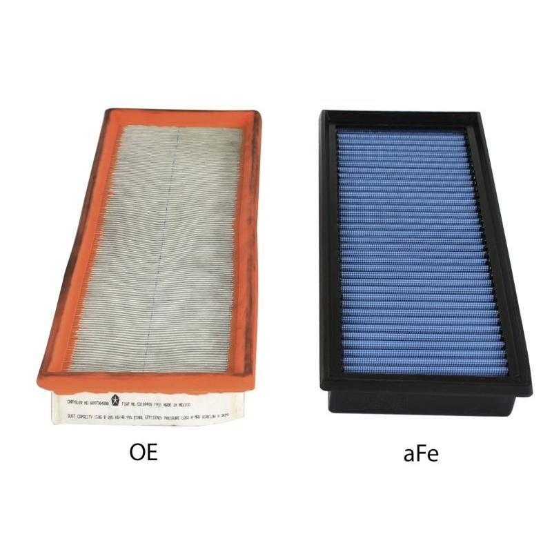 aFe MagnumFLOW OEM Replacement Air Filter PRO 5R 12-14 Fiat 500 L4 1.4L-SR1 Performance