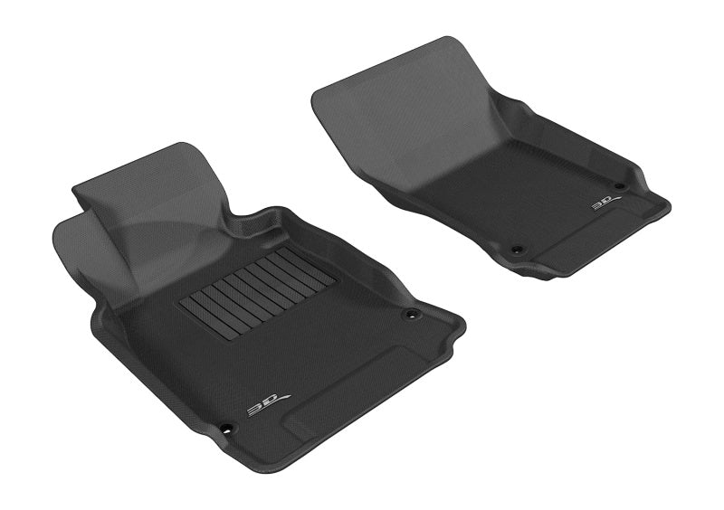 3D MAXpider 2011-2019 Infiniti Q70/M37 Kagu 1st Row Floormat - Black-SR1 Performance