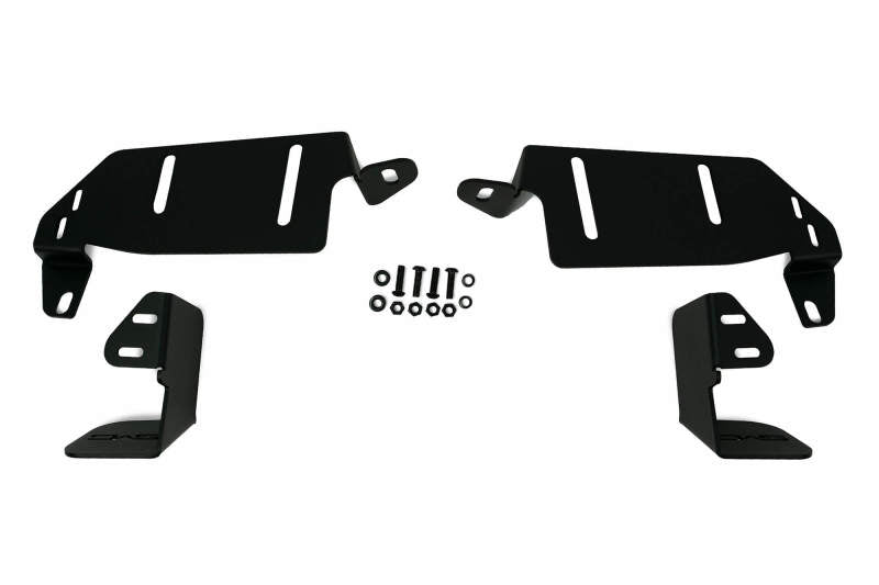 DV8 Offroad 21-22 Ford Bronco Factory Bumper Pocket Light Mount Pair for 3-inch LED Pod Lights
