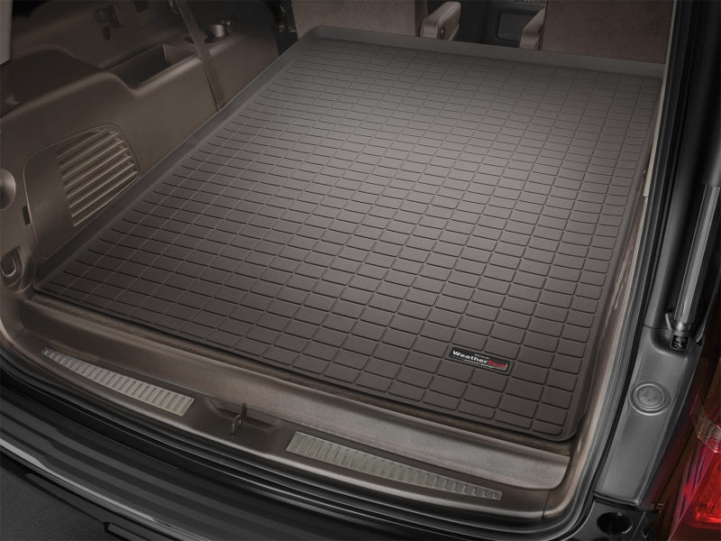WeatherTech 08-13 Buick Enclave Cargo Liner in Cocoa - Complete Trunk Protection with Raised Lip and Textured Finish