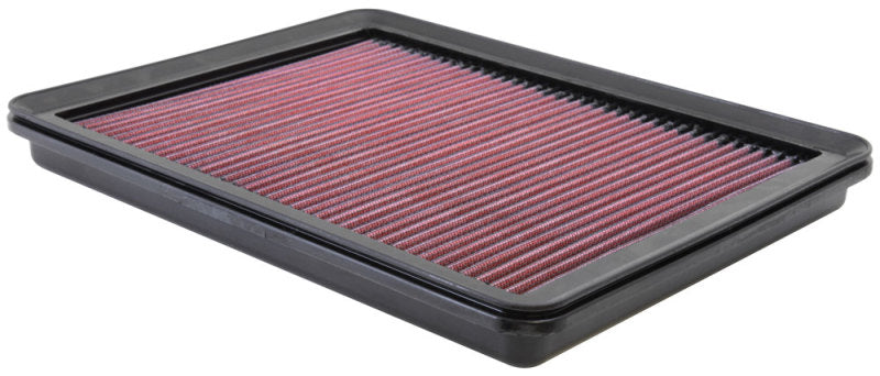 K&N Replacement Air Filter 11.75in O/S Length x 9in O/S Width x 1.188in H for 13 Hyundai Santa Fe-SR1 Performance