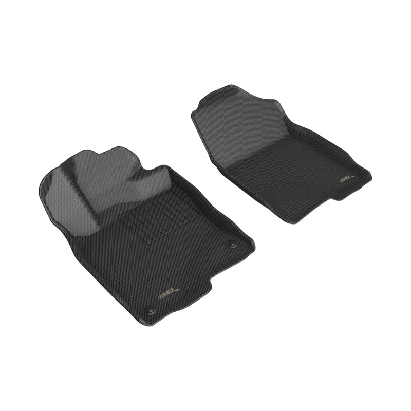 3D MAXpider 2022 Honda Civic Kagu 1st Row Floormat - Black-SR1 Performance