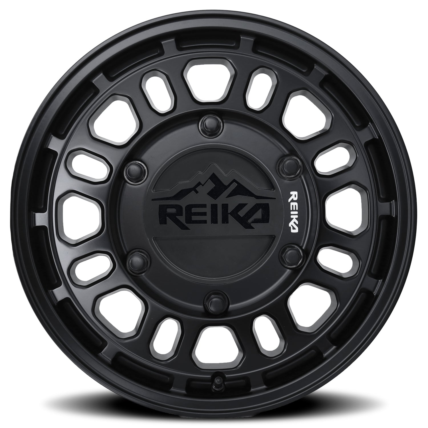 R V Rambler  00 - Front Satin Black    17x8