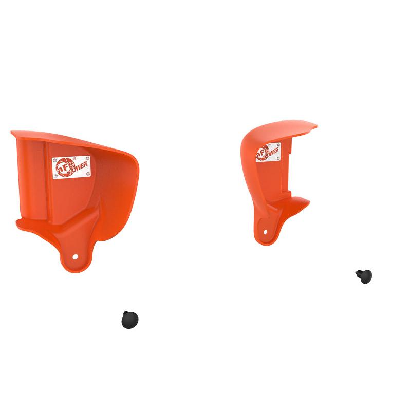 aFe Magnum FORCE Dynamic Air Scoop 15-18 BMW M3/15-20 M4 - Orange-SR1 Performance