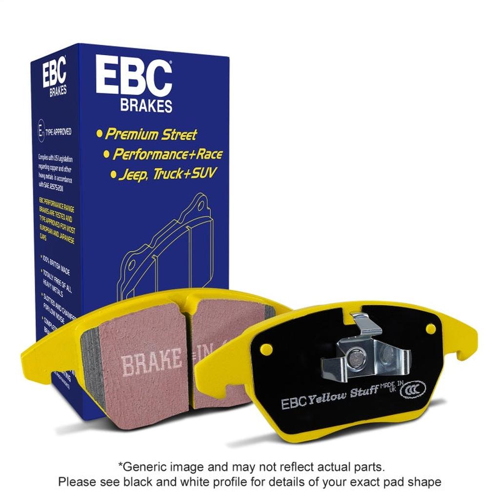 EBC Yellowstuff Brake Pads for Chevrolet Silverado 2500 HD & GMC Sierra 1500 – Part Number DP43126R