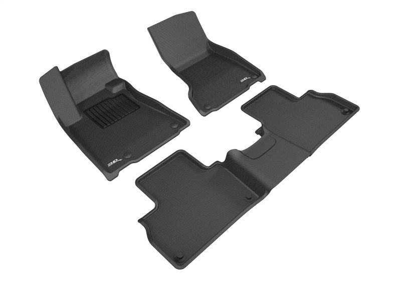 3D Maxpider 17-18 Maserati Levante Kagu Floor Mat- Black R1 R2-SR1 Performance