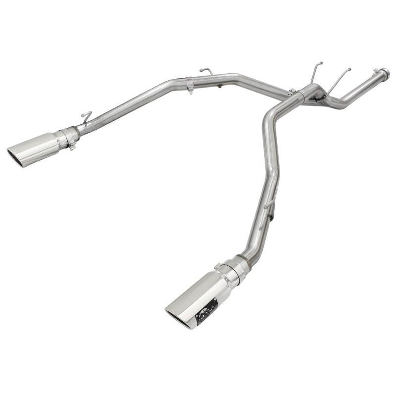 aFe MACHForce XP DPF-Back Exhaust 2.5in SS with Polished Tips 2014 Dodge Ram 1500 V6 3.0L EcoDiesel-SR1 Performance
