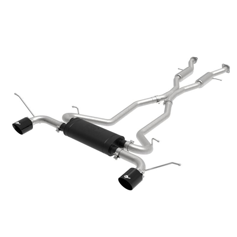 aFe Vulcan Series 2.5in 304SS Cat-Back Exhaust 11-20 Jeep Grand Cherokee (WK2) 5.7L w/ Black Tips-SR1 Performance