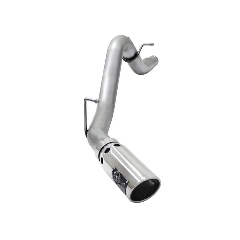 aFe LARGE BORE HD 3.5in DPF-Back Alum Exhaust w/Polished Tip 2016 GM Colorado/Canyon 2.8L (td)