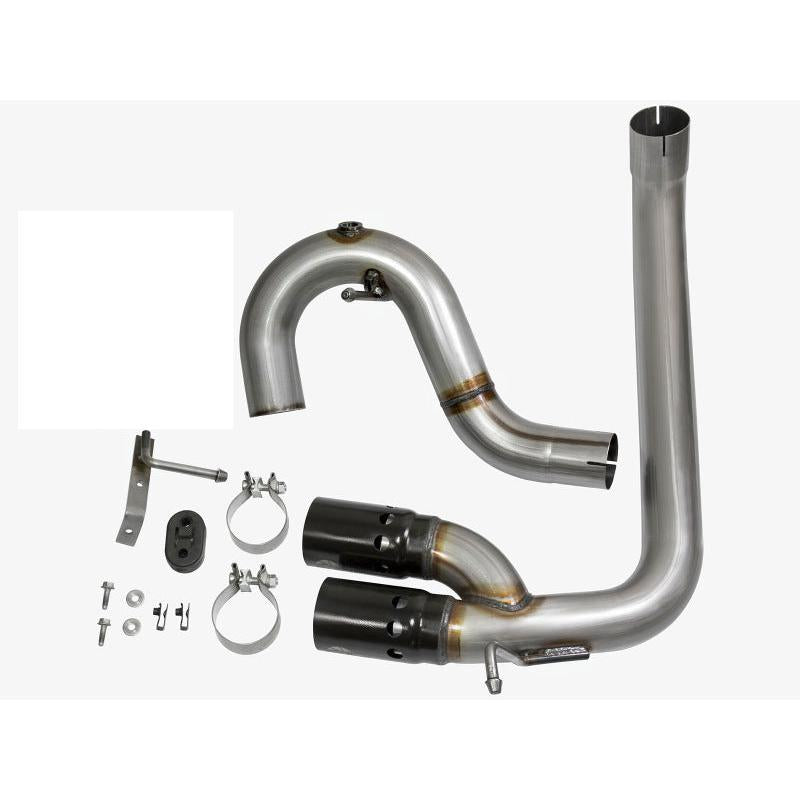 aFe Rebel Series DPF-Back 3in Side Exit SS Exhaust w/ IC Black Tip 2016 GM Colorado/Canyon 2.8L (td)-SR1 Performance