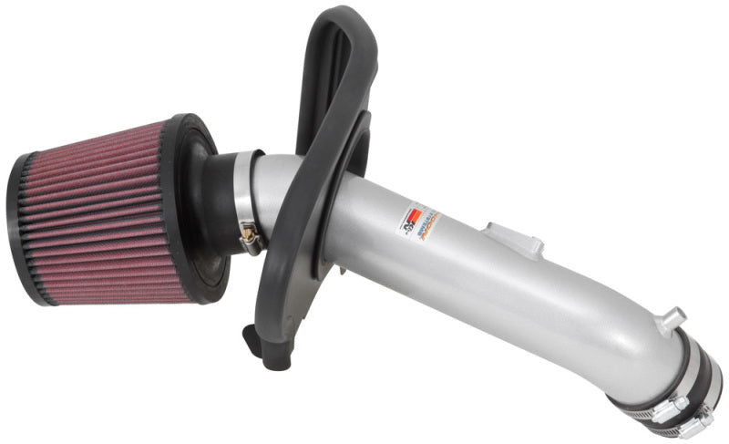 K&N 2013-14 Honda Accord 2.4L L4 69 Series Typhoon Air Intake System - Silver Cold Air Intake Kit-SR1 Performance