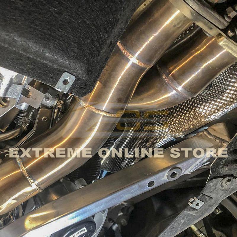 2014-Up M4 / M3 / M2 Competition S55 Engine Race Cat Down Pipes - Extreme Online Store