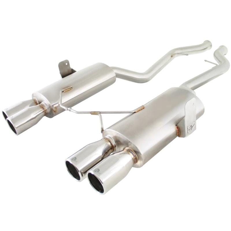 aFe MACHForce XP Exhaust Cat-Back 2.5in Dia SS-304 Polished Tips 07-13 BMW M3 (E92/93) V8 4.0L