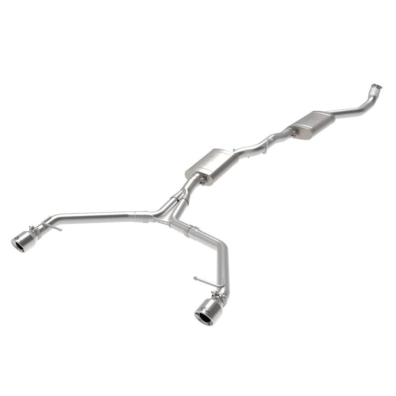 afe MACH Force-Xp 13-16 Audi Allroad L4 SS Cat-Back Exhaust w/ PolishedTips