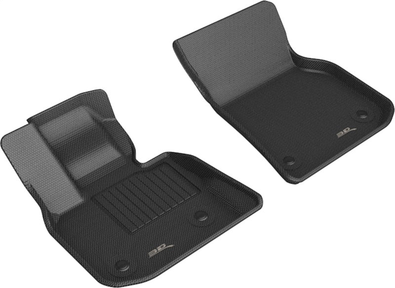 3D MAXpider 2018-2020 BMW X3 (G01)/X4 (G02) Kagu 1st Row Floormat - Black-SR1 Performance