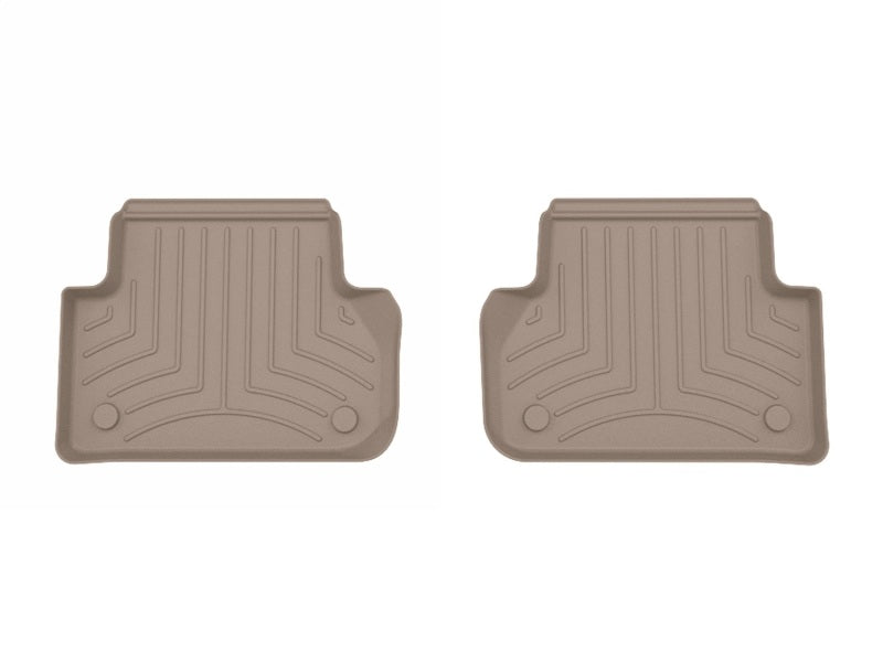 WeatherTech Rear FloorLiner HP for 2017-2024 Audi A4/S4/Allroad and 2018-2025 S5/A5 in Tan – Custom Fit Automotive Floor Protection