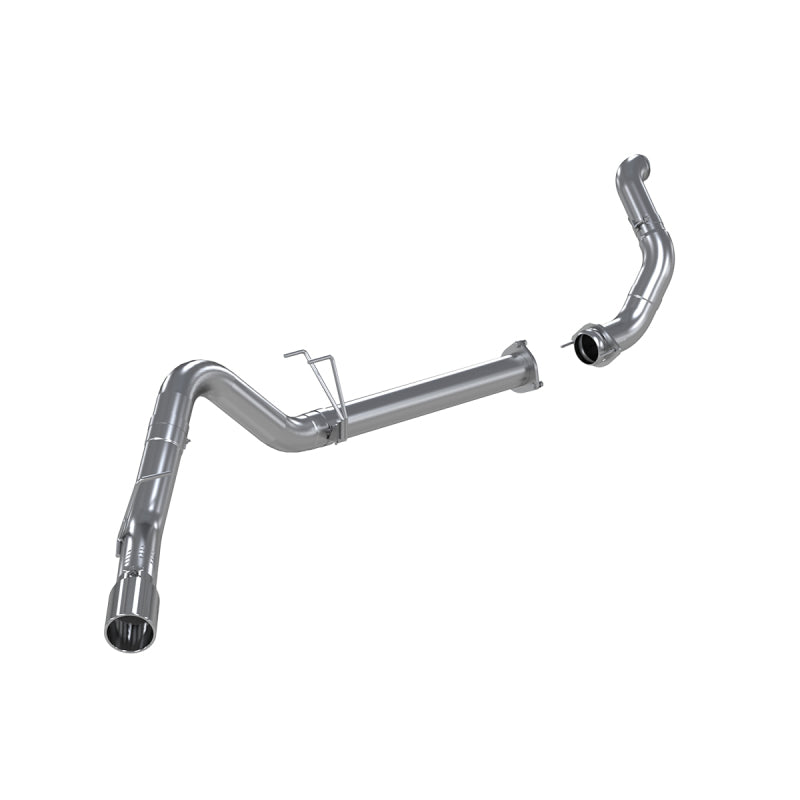 MBRP 11-14 Ford 6.7L F-250/350/450 4in Filter Back Single Side Exit Alum and Down Pipe Exhaust-SR1 Performance