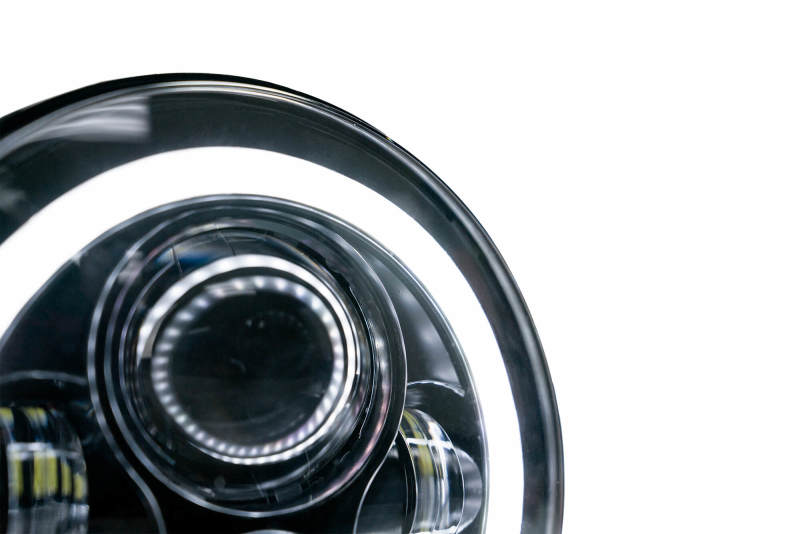 DV8 Offroad LED Projector Headlights with Halo for Jeep Wrangler JK (2007-2018)