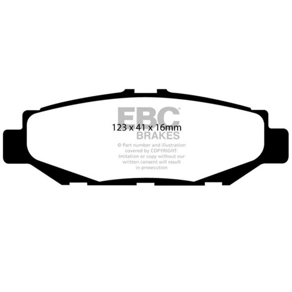 EBC Yellowstuff Rear Brake Pads for Lexus GS300 and Toyota Supra – High-Performance Street and Track Use
