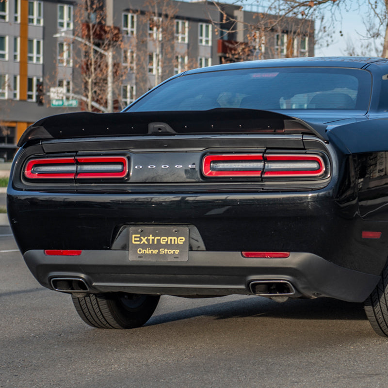 2008-Up Dodge Challenger Hellcat Redeye Rear Spoiler W/ Wickerbill Insert