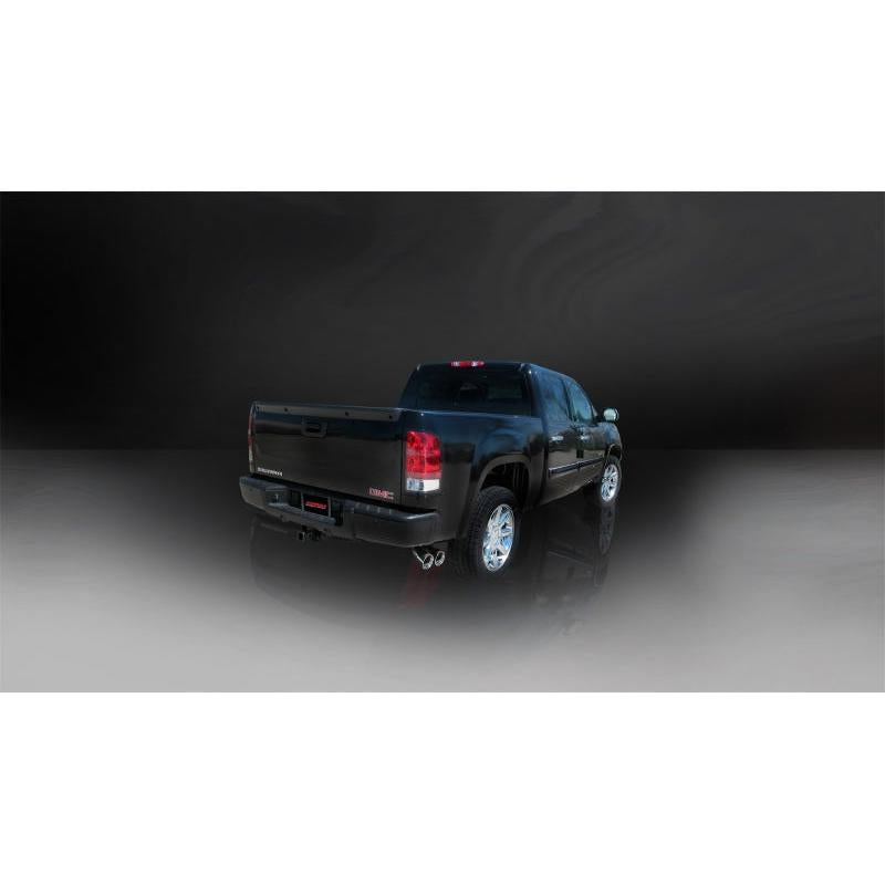 Corsa 2009-2009 Chevrolet Silverado Crew Cab/Short Bed 1500 4.8L V8 Polished Sport Cat-Back Exhaust