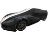 C7 Corvette Ultraguard Stretch Satin Indoor Car Cover with Stripes