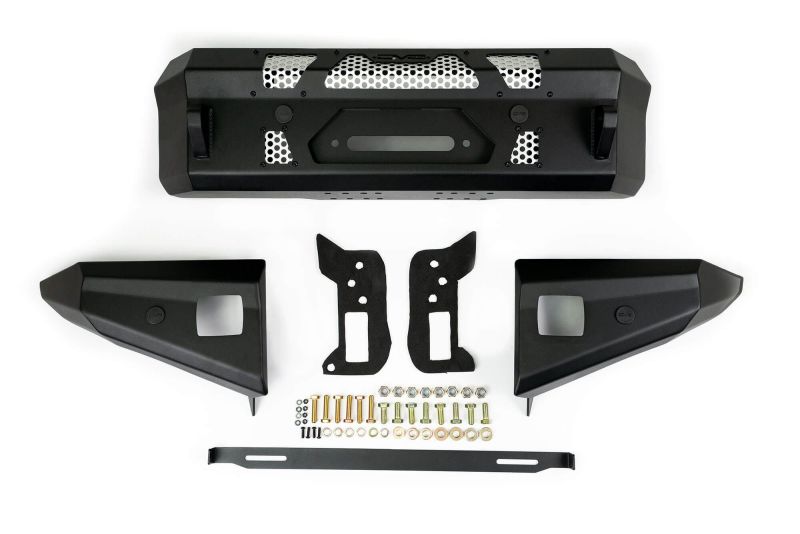 DV8 Offroad FBBR-01 Made to Overland Series Front Bumper for 2021+ Ford Bronco with Winch Compatibility
