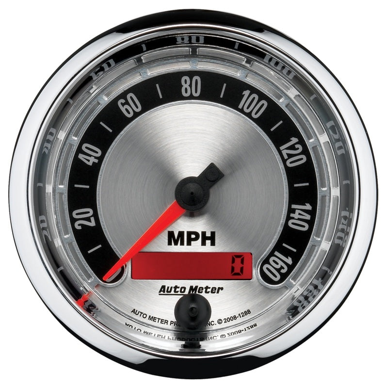 Autometer American Muscle Kit Box - Elec Speedo/Elec Oil Pressure/Water Temp/Volt/Fuel Level-SR1 Performance